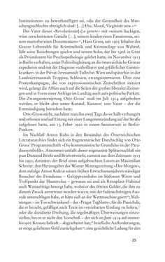 Image of the Page - 25 - in Anton Kuh - Biographie