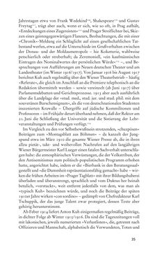 Image of the Page - 35 - in Anton Kuh - Biographie