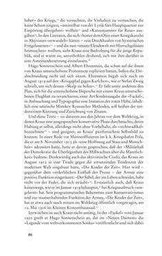 Image of the Page - 86 - in Anton Kuh - Biographie