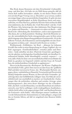 Bild der Seite - 109 - in Anton Kuh - Biographie
