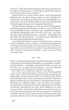 Image of the Page - 146 - in Anton Kuh - Biographie