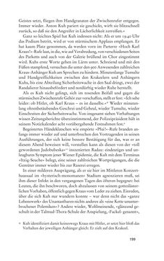 Image of the Page - 199 - in Anton Kuh - Biographie