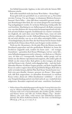 Image of the Page - 205 - in Anton Kuh - Biographie