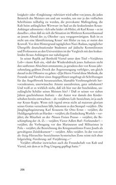 Bild der Seite - 206 - in Anton Kuh - Biographie