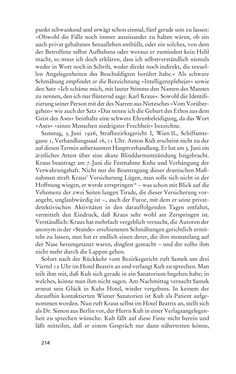 Image of the Page - 214 - in Anton Kuh - Biographie