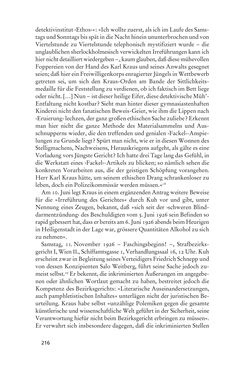 Image of the Page - 216 - in Anton Kuh - Biographie