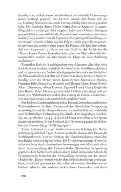 Image of the Page - 218 - in Anton Kuh - Biographie