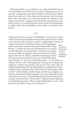 Image of the Page - 221 - in Anton Kuh - Biographie
