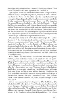 Image of the Page - 235 - in Anton Kuh - Biographie