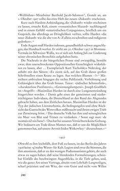 Image of the Page - 240 - in Anton Kuh - Biographie