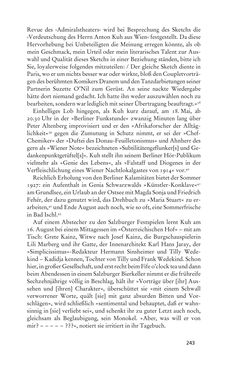 Image of the Page - 243 - in Anton Kuh - Biographie
