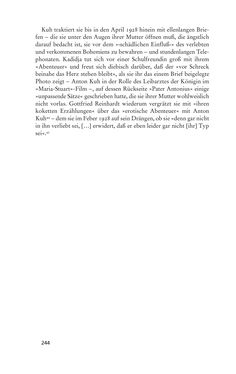 Image of the Page - 244 - in Anton Kuh - Biographie