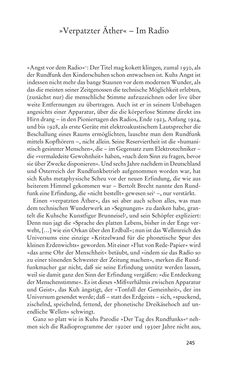 Bild der Seite - 245 - in Anton Kuh - Biographie