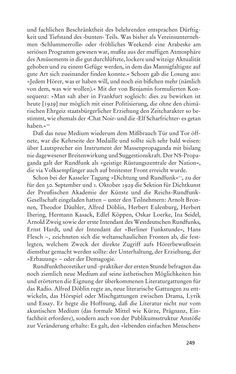 Image of the Page - 249 - in Anton Kuh - Biographie