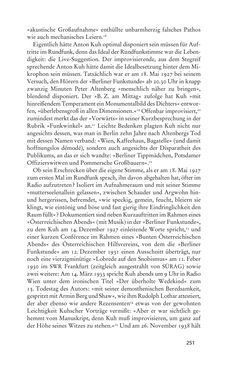 Image of the Page - 251 - in Anton Kuh - Biographie