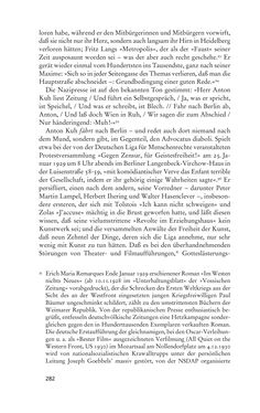 Image of the Page - 282 - in Anton Kuh - Biographie