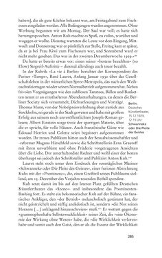 Image of the Page - 285 - in Anton Kuh - Biographie