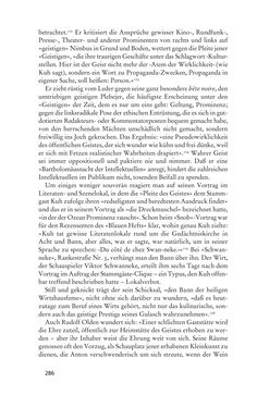 Image of the Page - 286 - in Anton Kuh - Biographie