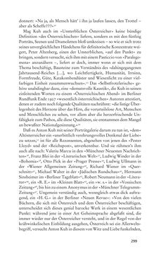 Image of the Page - 299 - in Anton Kuh - Biographie
