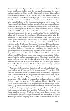 Image of the Page - 323 - in Anton Kuh - Biographie