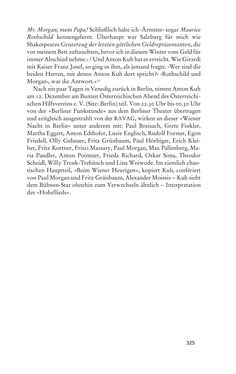 Bild der Seite - 325 - in Anton Kuh - Biographie