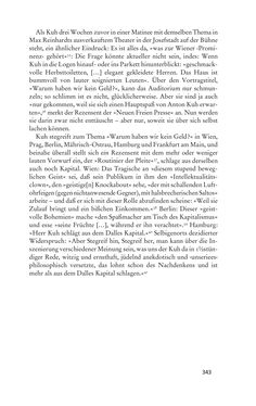 Bild der Seite - 343 - in Anton Kuh - Biographie