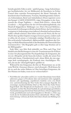 Image of the Page - 375 - in Anton Kuh - Biographie