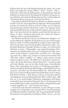 Image of the Page - 392 - in Anton Kuh - Biographie