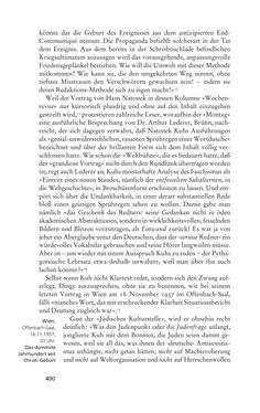 Bild der Seite - 400 - in Anton Kuh - Biographie