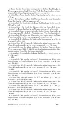 Bild der Seite - 437 - in Anton Kuh - Biographie
