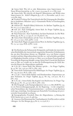 Bild der Seite - 438 - in Anton Kuh - Biographie