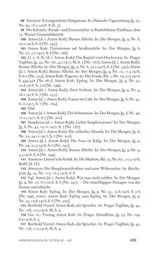 Bild der Seite - 439 - in Anton Kuh - Biographie