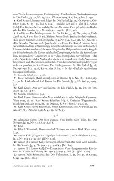 Image of the Page - 477 - in Anton Kuh - Biographie