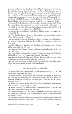 Image of the Page - 481 - in Anton Kuh - Biographie