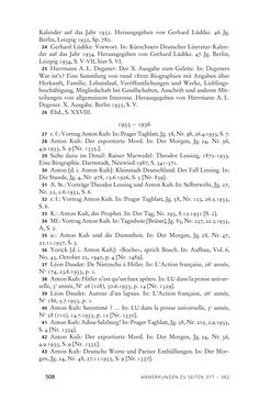 Bild der Seite - 508 - in Anton Kuh - Biographie