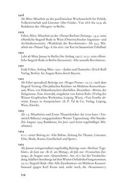 Image of the Page - 518 - in Anton Kuh - Biographie