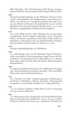 Bild der Seite - 519 - in Anton Kuh - Biographie