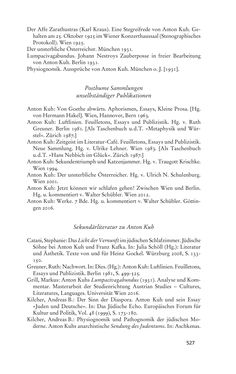 Image of the Page - 527 - in Anton Kuh - Biographie