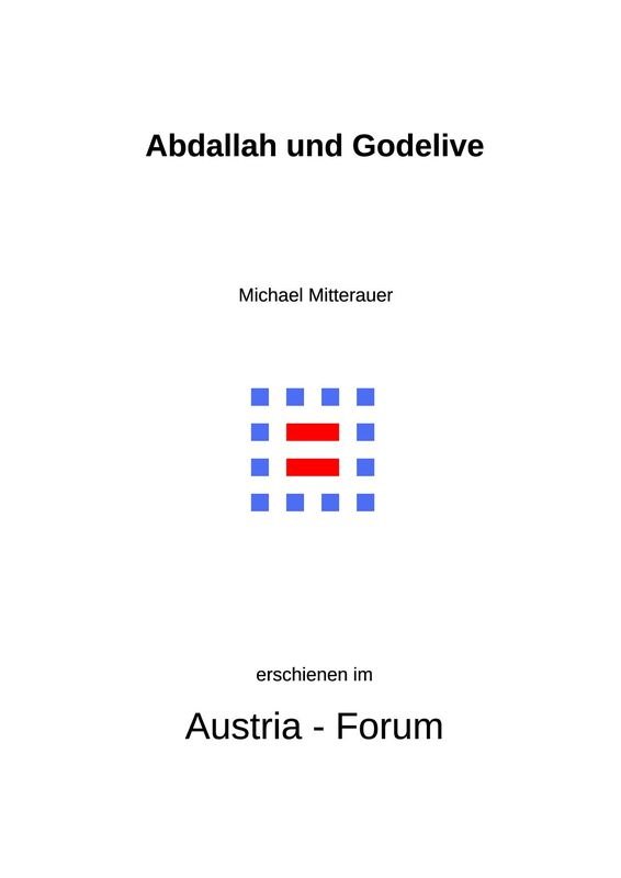 Cover of the book 'Abdallah und Godelive - Zum Status von Frauen und Männern im Spiegel "heiliger Namen"'