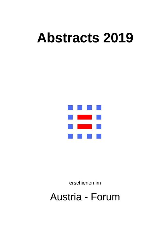 Cover of the book 'Abstracts 2019'