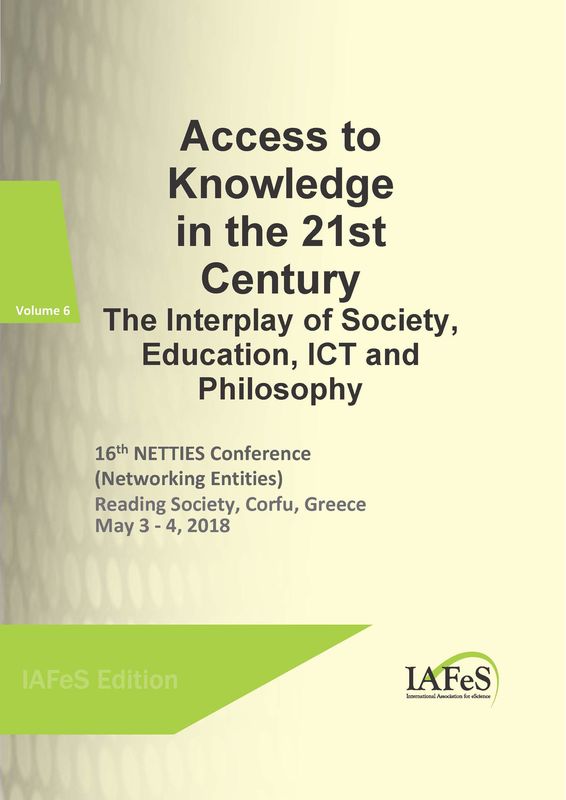 Cover of the book 'Access to Knowledge in the 21st Century - The Interplay of Society, Education, ICT and Philosophy, Volume 6'