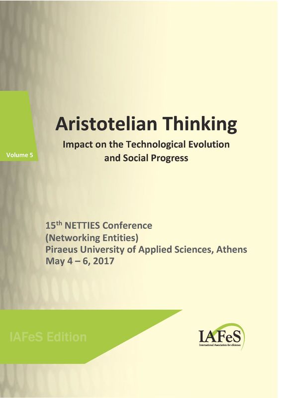 Cover of the book 'Aristotelian Thinking - Impact on the Technological Evolution and Social Progress, Volume 5'