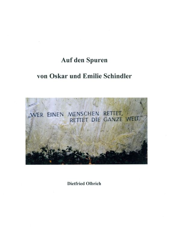 Bucheinband von 'Auf den Spuren von Oskar und Emilie Schindler'