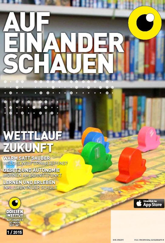 Cover of the book 'Auf einander schauen, Volume 1/2015'