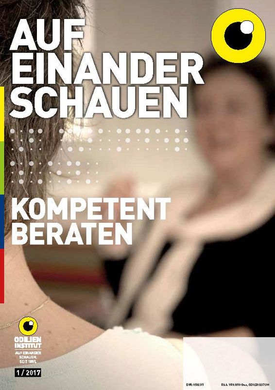 Cover of the book 'Auf einander schauen, Volume 1/2017'