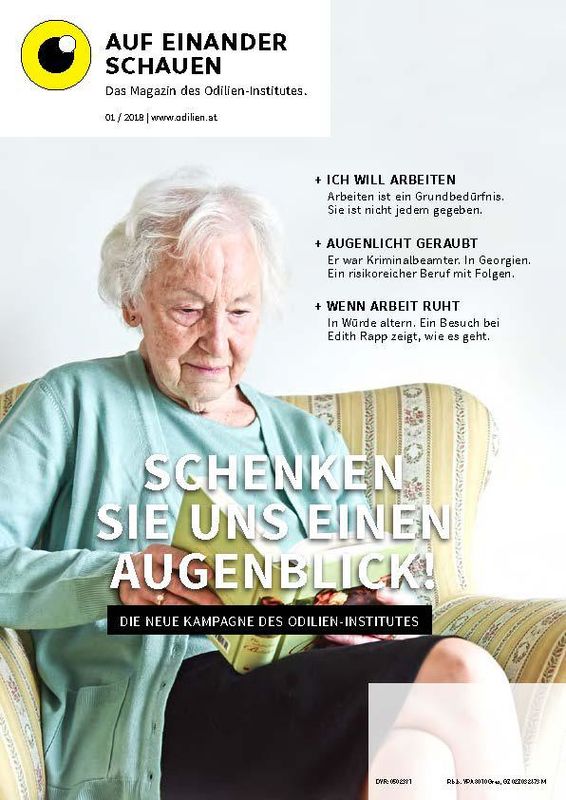 Cover of the book 'Auf einander schauen, Volume 1/2018'