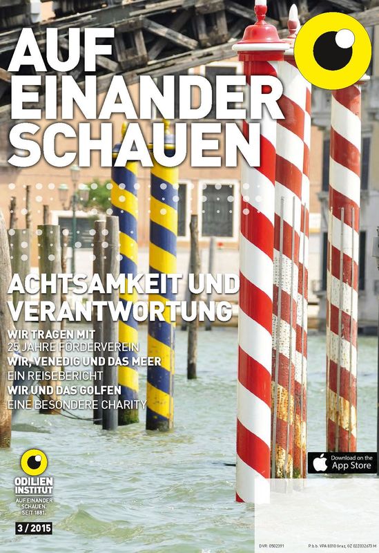 Cover of the book 'Auf einander schauen, Volume 3/2015'