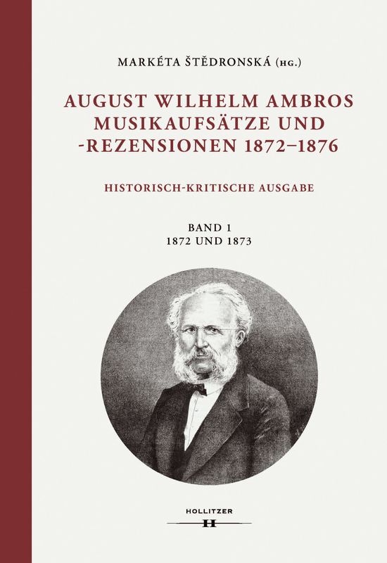 Bucheinband von 'August Wilhelm Ambros - Musikaufsätze und Rezessionen 1872-1876'