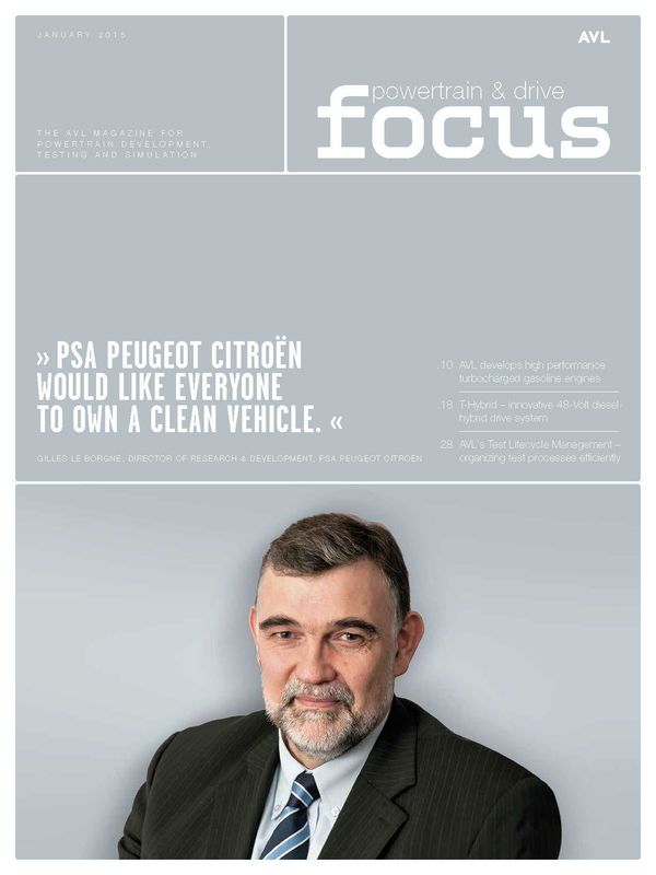 Cover of the book 'AVL Focus, Volume 01/2015'