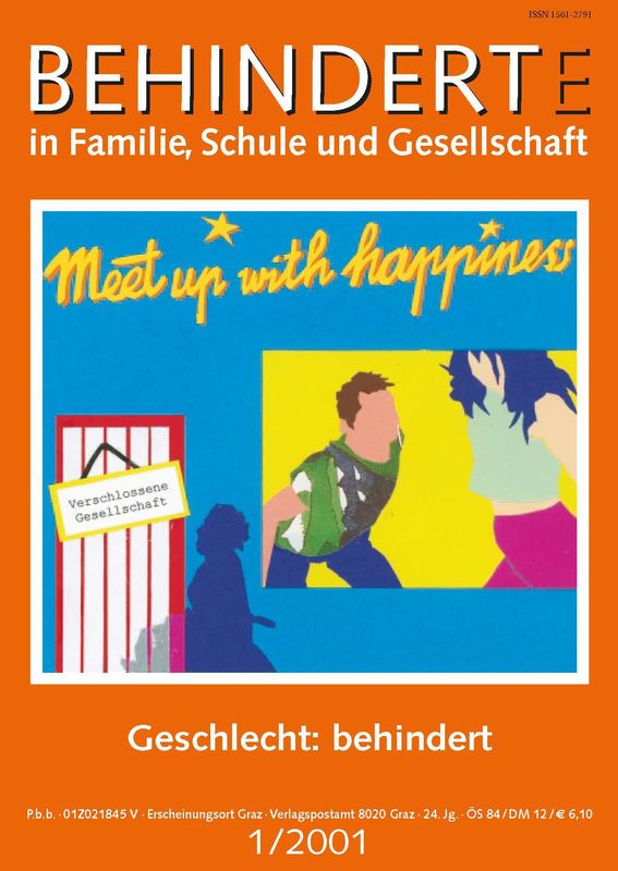 Cover of the book 'Behinderte in Familie, Schule und Gesellschaft, Volume 1/2001'